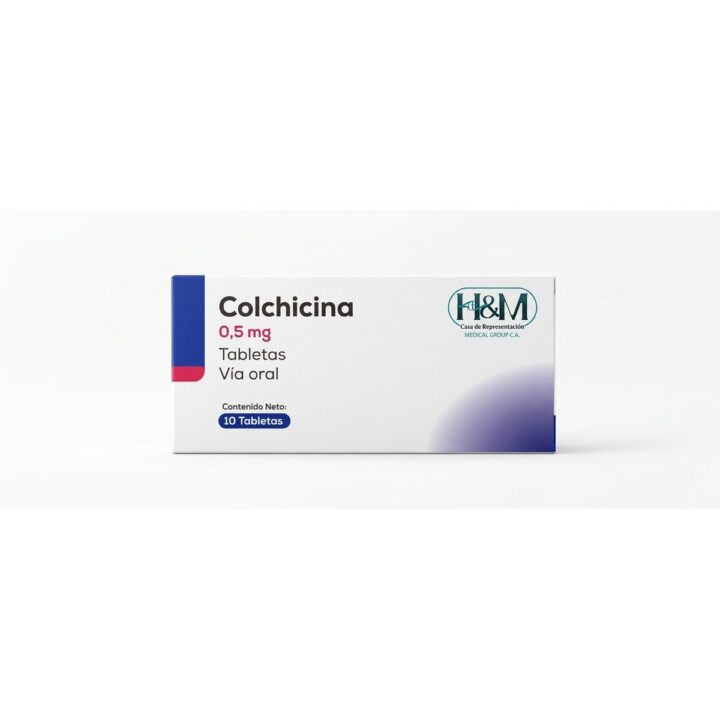 Colchicina 0,5 mg tabletas