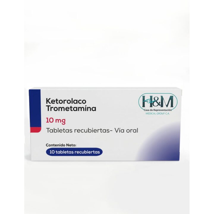 Ketorolaco Trometamina 10 mg tabletas