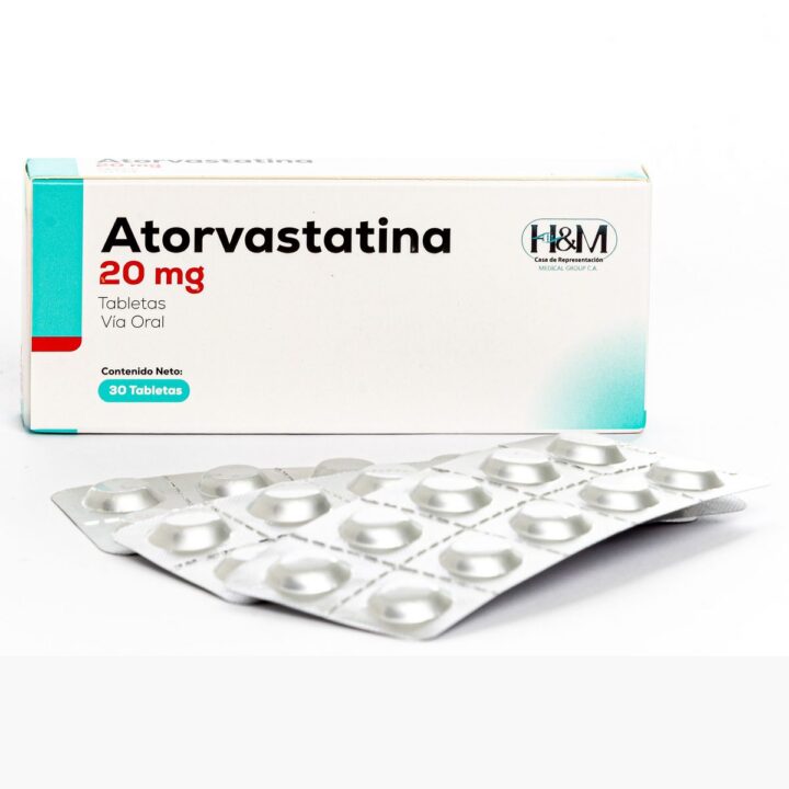 Atorvastatina 20 mg tabletas