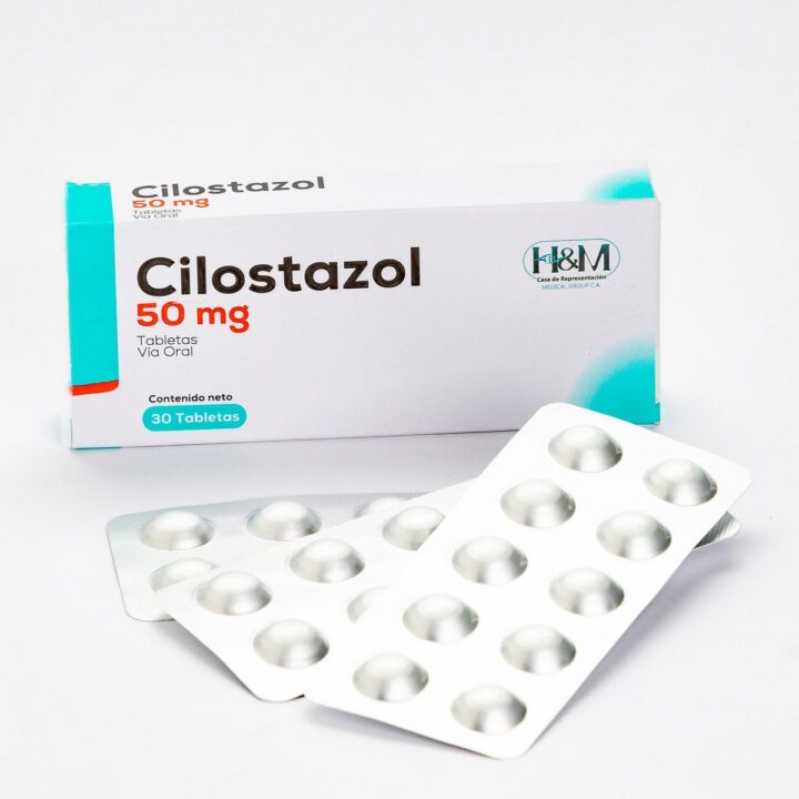 Cilostazol 50 mg tabletas