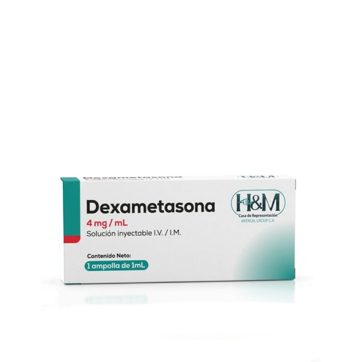 Dexametasona Sodio Fosfato 4 mg/mL solución inyectable