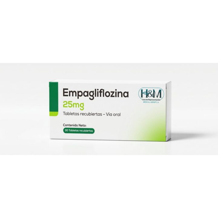 Empagliflozina 25 mg tabletas