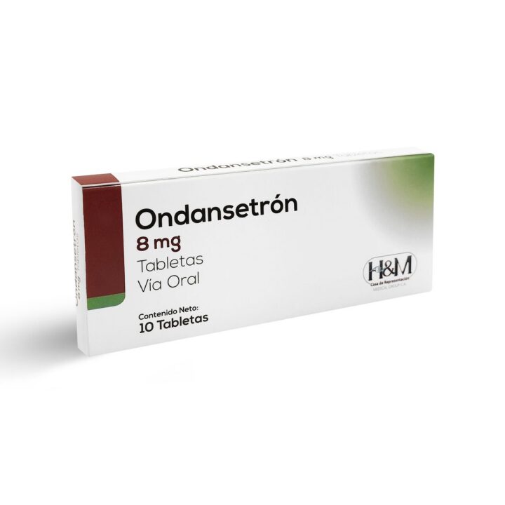 Ondansetrón 8 mg tabletas