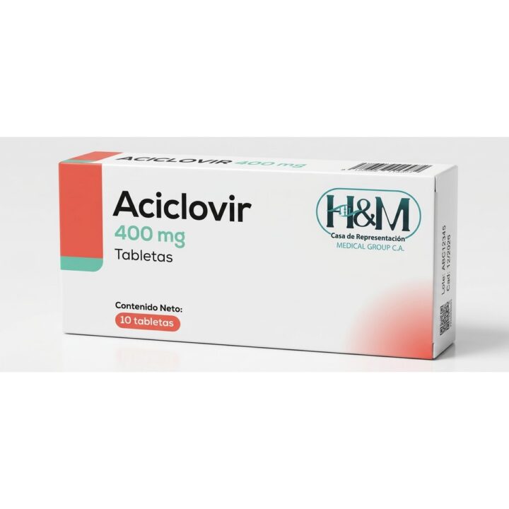 Aciclovir 400 mg tabletas