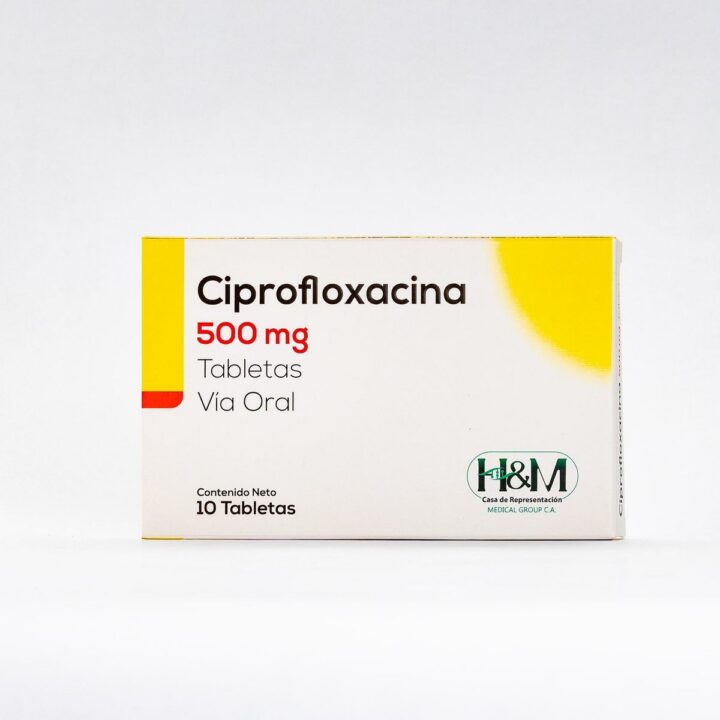 Ciprofloxacina 500 mg tabletas
