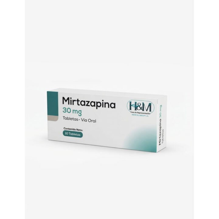 Mirtazapina 30 mg tabletas